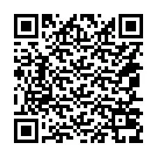 QR код за телефонен номер +14057039620