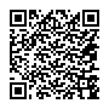 Codice QR per il numero di telefono +14057544013