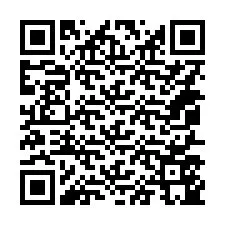 QR Code pour le numéro de téléphone +14057545345