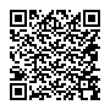 QR Code สำหรับหมายเลขโทรศัพท์ +14057598362