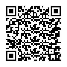 QR код за телефонен номер +14057761024