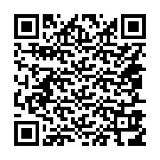 Código QR para número de teléfono +14057916026