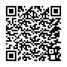 QR код за телефонен номер +14057960188