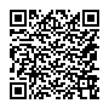 QR-код для номера телефона +14057968975