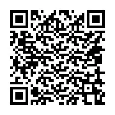 Codice QR per il numero di telefono +14059268006