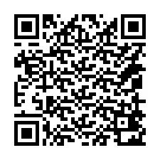 Codice QR per il numero di telefono +14059422211