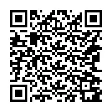 QR-koodi puhelinnumerolle +14062781384