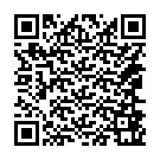 QR код за телефонен номер +14066861179