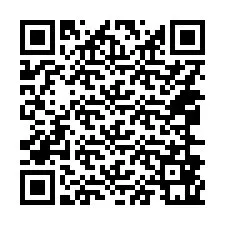 QR код за телефонен номер +14066861193