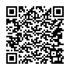 QR Code pour le numéro de téléphone +14067563437