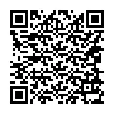 Código QR para número de teléfono +14068135882