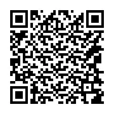 QR kód a telefonszámhoz +14068386071