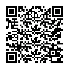 QR-код для номера телефона +14072000019