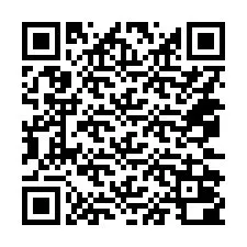 Código QR para número de teléfono +14072000023