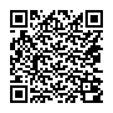 QR-код для номера телефона +14072000026