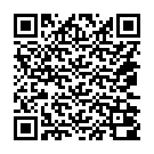 QR код за телефонен номер +14072000038