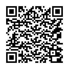 Código QR para número de teléfono +14072000060