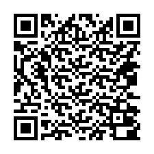 Codice QR per il numero di telefono +14072000062