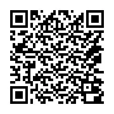 QR-koodi puhelinnumerolle +14072000079