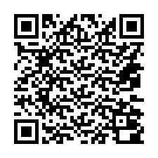 QR-код для номера телефона +14072000107