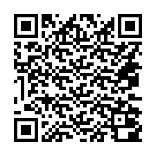 QR код за телефонен номер +14072000113