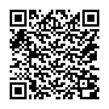 QR-код для номера телефона +14072000119