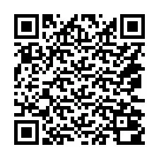 QR-код для номера телефона +14072000128