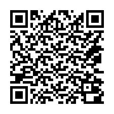 QR-koodi puhelinnumerolle +14072000129