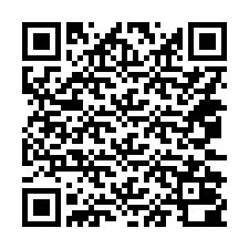 Código QR para número de telefone +14072000132