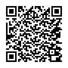 QR код за телефонен номер +14072000136