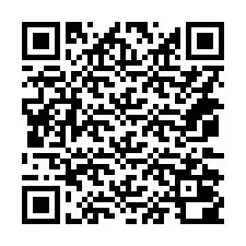 QR код за телефонен номер +14072000145