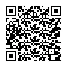 QR-code voor telefoonnummer +14072000148