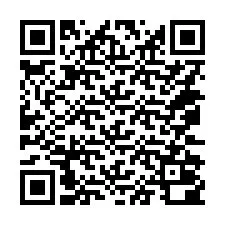 QR kód a telefonszámhoz +14072000178