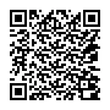 QR-code voor telefoonnummer +14072000188