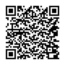 QR код за телефонен номер +14072000252