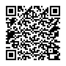 QR-koodi puhelinnumerolle +14072000264