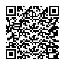 QR-code voor telefoonnummer +14072000292