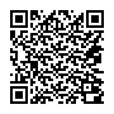 QR-Code für Telefonnummer +14072000293