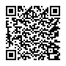 QR-koodi puhelinnumerolle +14072000314