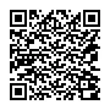 QR Code pour le numéro de téléphone +14072000320