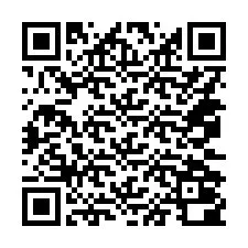 QR Code สำหรับหมายเลขโทรศัพท์ +14072000333