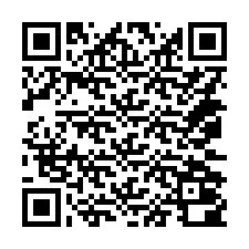 QR-code voor telefoonnummer +14072000339