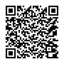 Código QR para número de telefone +14072000341