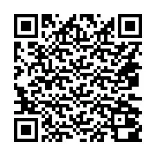 Código QR para número de teléfono +14072000346