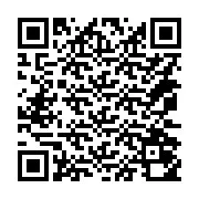 QR-код для номера телефона +14072050761