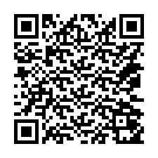 QR-koodi puhelinnumerolle +14072051329