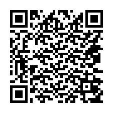 Código QR para número de teléfono +14072057036