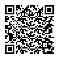 QR-код для номера телефона +14072072345