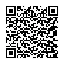 QR Code สำหรับหมายเลขโทรศัพท์ +14072201230