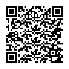 Código QR para número de telefone +14072582066